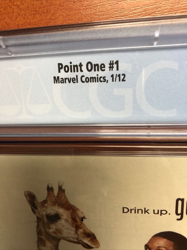Point One (2012) #1 (CGC 9.6 WP) 1st App Of The New Nova