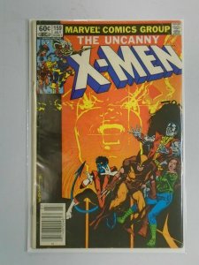 Uncanny X-Men #159 Newsstand edition 4.0 VG (1982 1st Series)