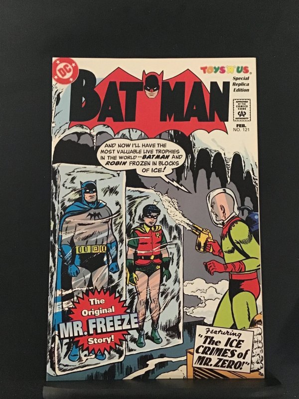 Batman #121 Toys R Us Reprint of 1st App Mr. Zero later renamed Mr. Freeze