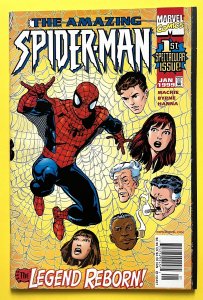 AMAZING SPIDER-MAN 1 WRAP-AROUND COVER (1999)