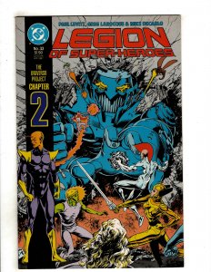 Legion of Super-Heroes #33 (1987) DC Comic Superman Flash OF7