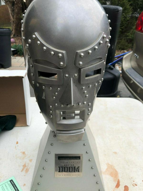 HELMUT MASK DR DOOM Factory X 1:1 Scale Replica Marvel Universe Collection 146