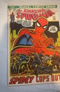 The Amazing Spider-Man #112 (1972) Spidey cops out