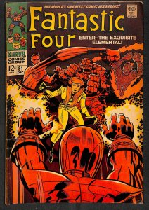 Fantastic Four #81 VG+ 4.5 Marvel Comics