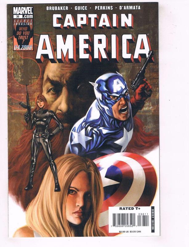 5 Captain America Marvel Comics # 36 37 38 39 40 Winter Soldier Civil War J79