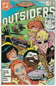 The Adventures Of The Outsiders #38 October 1986 DC