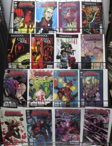 DEADPOOL MEGA-COLLECTION! 38 ISSUES!Third series,fourth series,Despicable,VFNM 