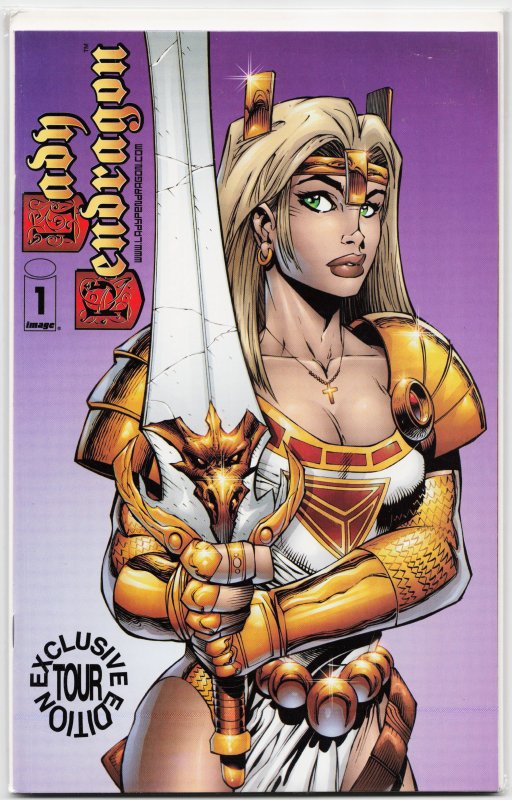 Lady Pendragon #1 Tour Cover (1998) Lady Pendragon