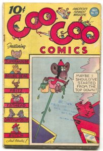Coo Coo #25 1946- Golden Age Funny Animals- Supermouse VG
