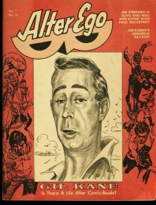 ALTER EGO #10-1969-GIL KANE-WALLY WOOD-STERANKO VG