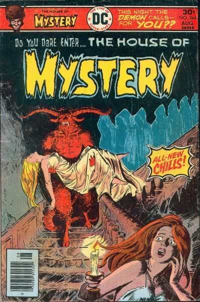House of Mystery (1951 series) #244, Fine (Stock photo)