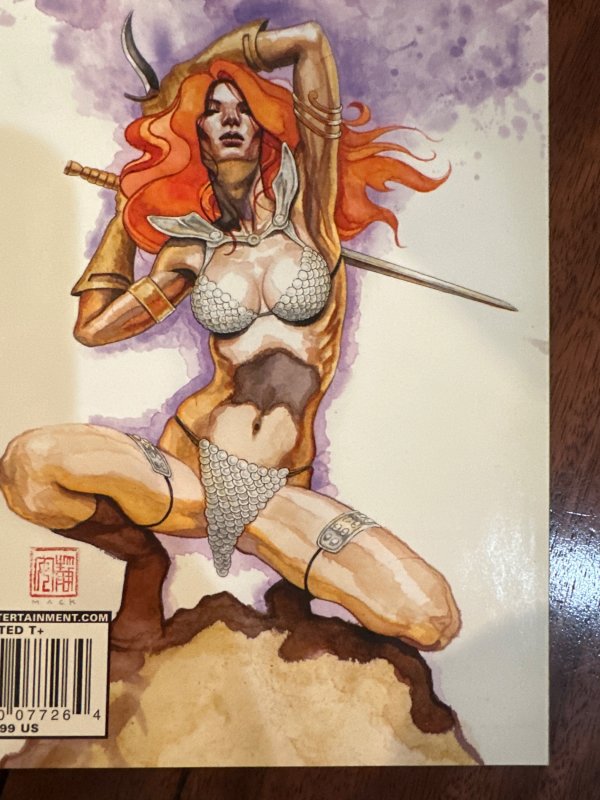 Red Sonja #26 Mack Cover (2007)