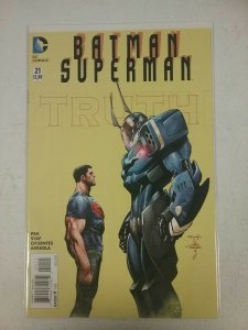 BATMAN SUPERMAN  #21  DC COMICS  AUG 2015 NW145