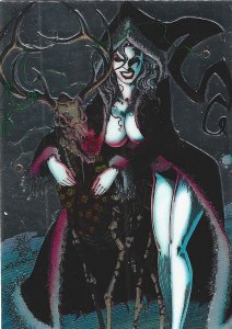 1996 Lady Death Chrome Set  III #47 Happy Holidaze
