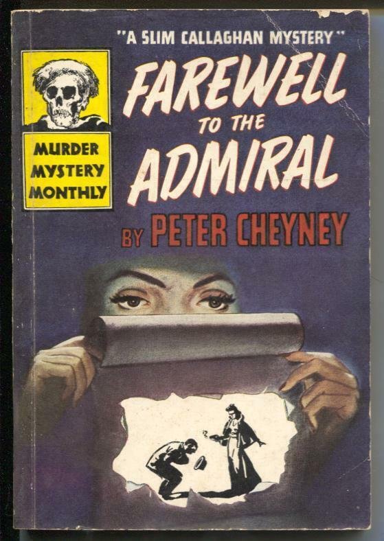 Murder Mystery Monthly #30 1945-Avon-Peter Cheyney-Slin Callaghan-VG/FN