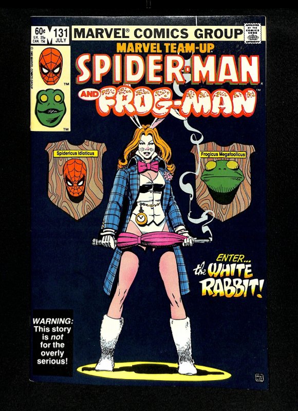 Marvel Team-up #131 1st White Rabbit!