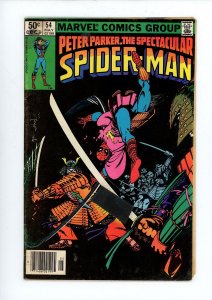 THE SPECTACULAR SPIDER-MAN #54  (1981) MARVEL COMICS