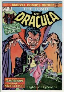 TOMB of DRACULA #23, Vampire,Exorcism,Wolfman,1972, FN+  (b), Tom Palmer, Colan