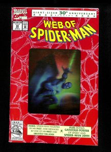Web of Spider-Man #90 Hologram Cover!