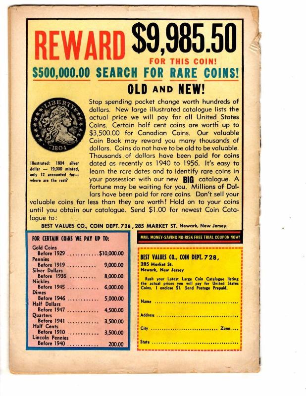 Atom # 1 VG DC Silver Age Comic Book Justice League Hawkman Batman Superman J149