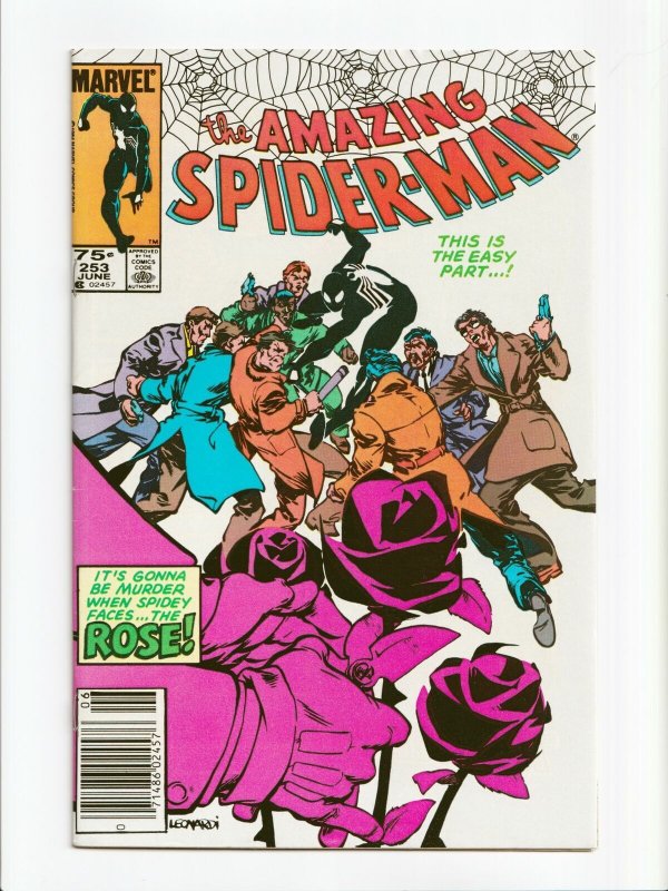 Amazing Spider-Man #253 Canadian Price Variant Newsstand Marvel Comic 1984 VF/NM