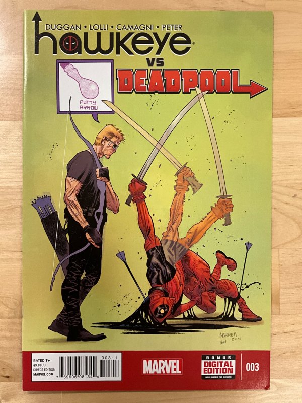 Hawkeye vs. Deadpool #3 (2015)