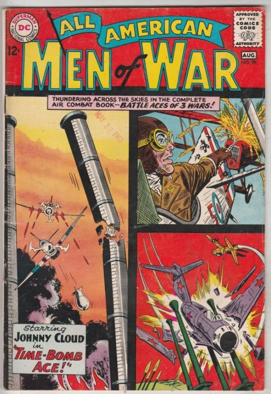 All-American Men of War #98 (Aug-63) VF/NM High-Grade Johnny Cloud