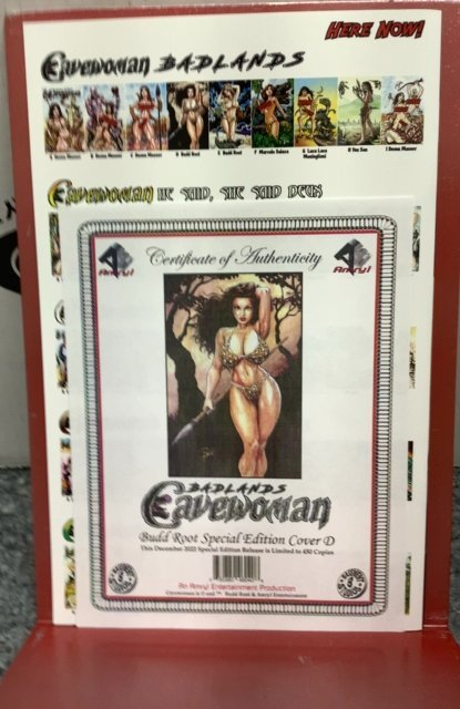 Cavewoman badlands Budd Root Special edition cover D