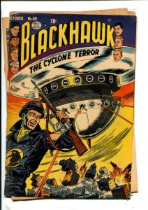 Blackhawk #69 - The Cyclone Terror! / Golden Age (0.5) 1953