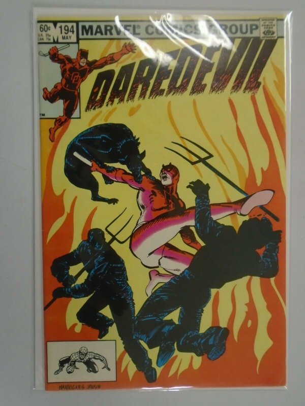 Daredevil #194 Direct edition 8.0 VF (1983 1st Series)