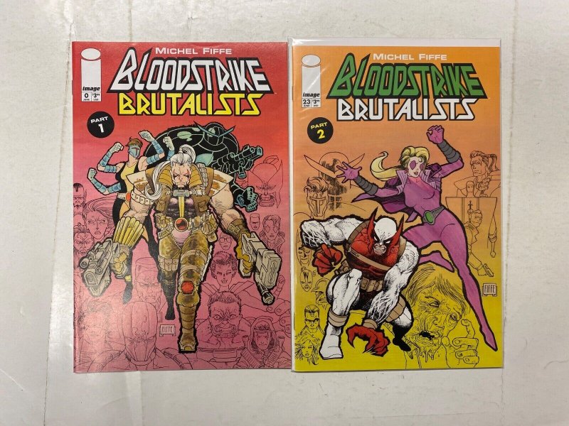 4 IMAGE comic book BloodStrike Assassin #1 3 Brutalists #0 23 54 KM41