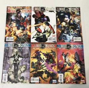 War Of Kings Lot Of 6 #1-6 Complete Series