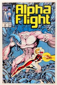 Alpha Flight #56 (1988) 1st cameo appearance of the Dreamqueen