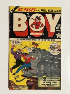 Boy Comics #61 VG 4.0 Origin Crimebuster/Iron Jaw Retold