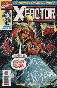 X-Factor #136 VF ; Marvel | Sabretooth Howard Mackie