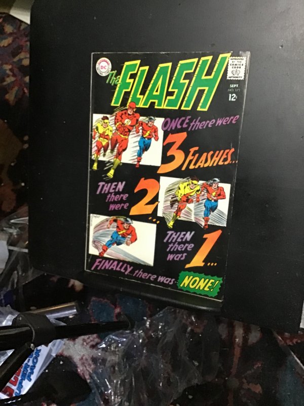 The Flash #173 (1967) all three flash! High-grade black cover! VF/NM Boca CERT
