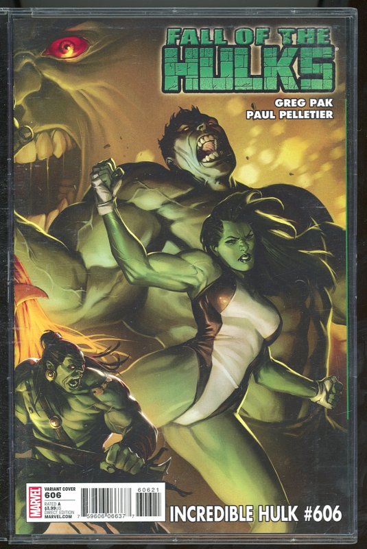 Incredible Hulk #606 Variant Cover (2010) Hulk