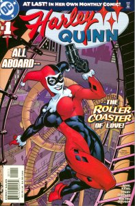 Harley Quinn #1 Dodson Cover DC Comics 2000 VF-