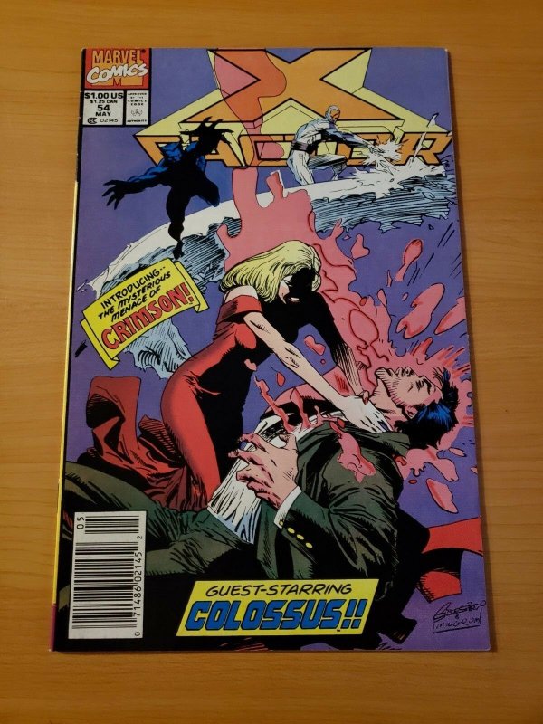 X-Factor #54 Newsstand Edition ~ NEAR MINT NM ~ (1990, Marvel Comics)