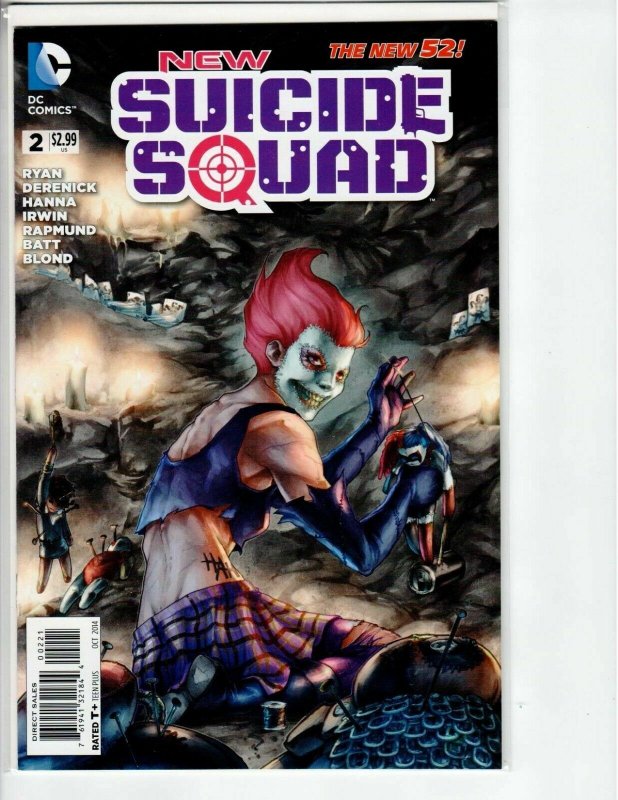 New Suicide Squad #2B 1:25 variant 9.8? CGC it! (2014)