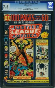 Justice League of America #112 (1974) CGC 7.5 VF-