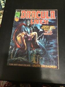 Dracula Lives #11 (1975)  Pit of death! Original Bram Stoker serialized! FN- Wow