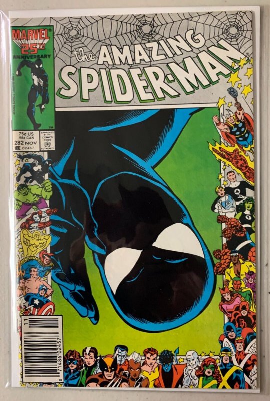 Amazing Spider-Man #282 N.S. Marvel (7.5 VF-) X-Factor app. 25th Anniv. (1986)