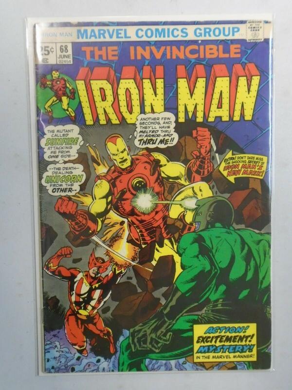 Iron Man #68 (1974 1st Series) 5.0/VG/FN