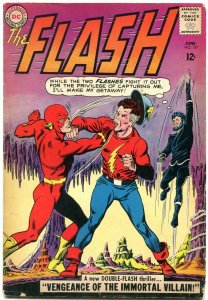 Flash Comics #137 1963- 1st Silver Age Vandal Savage- Golden Age Flash VG