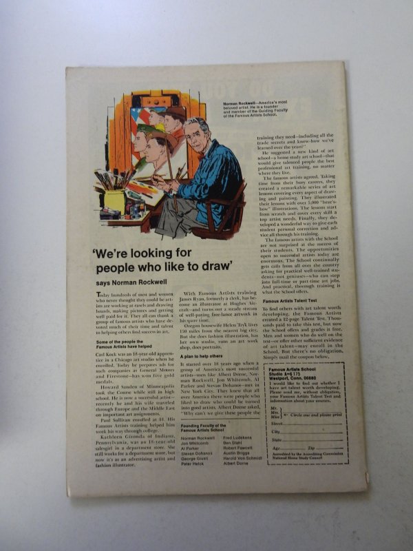 Captain America #119 (1969) FN+ condition 1/4 spine split