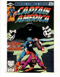 Captain America #251 (VF/NM) 1980 THE MERCENARY AND THE MADMAN! / ID#303