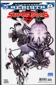 Super Sons #4 Variant Cover (2017) Super Sons