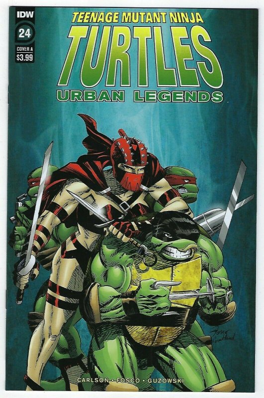 Teenage Mutant Ninja Turtles Urban Legends # 24 Cover A NM IDW TMNT