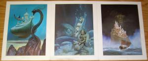 Seaworld portfolio by Segrelles (artist of the Mercenary) from NBM 1986